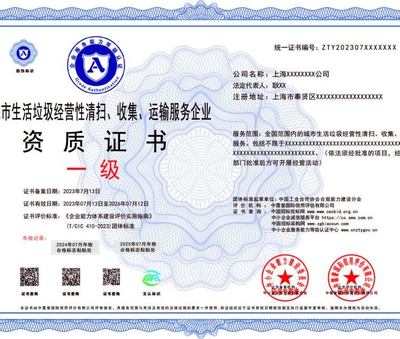 城市生活垃圾经营性清扫、收集、运输服务企业资质证办理指南 流程与时间详解