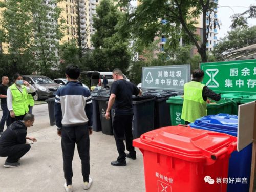 市垃圾分类促进中心指导检查我街生活垃圾分类工作，助力城市生活垃圾经营务高质量发展